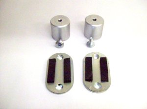 DOOR MAGNETS 2 MAGNETS 2 STRIKER PLATES FOR WOOD SETTER 601A-61-4248 800413378 1400164183